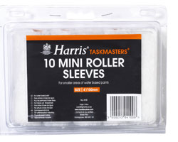 HARRIS MINI PAINT ROLLERS AND REFILLS